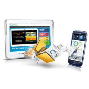 Serviços do Globfone em resumo: ligações, SMS, chat de vídeo e compartilhamento de arquivos